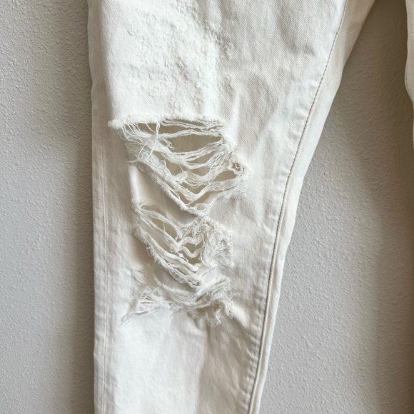 NWT Frame Le Original High Rise Straight Fit Jeans in Off White Size 24 - Picture 5 of 8